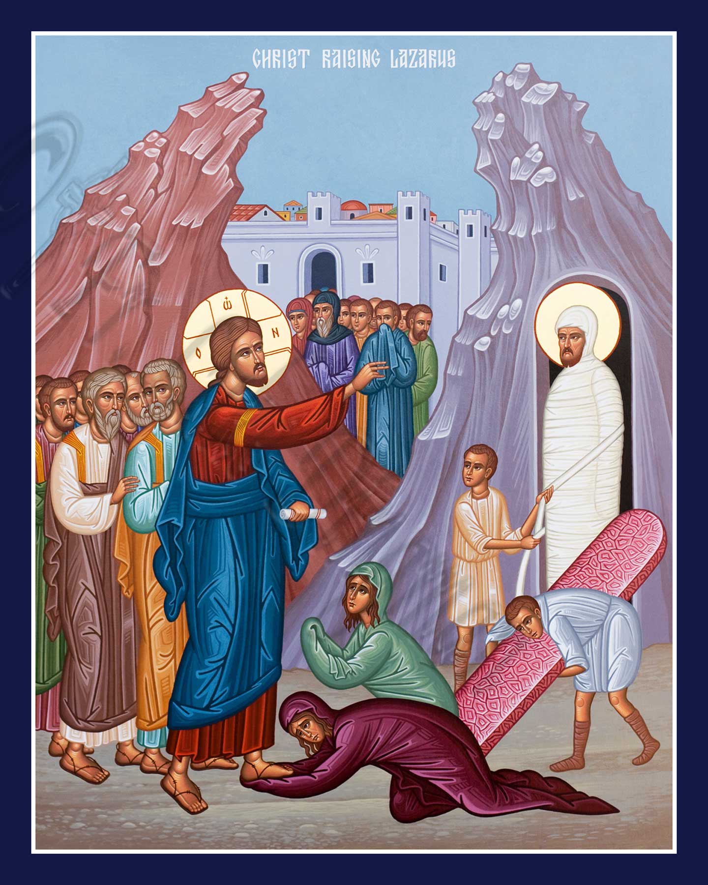 Christ heals ruler's son