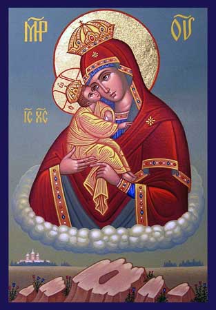 Picture of Icon of Theotokos of Pochov