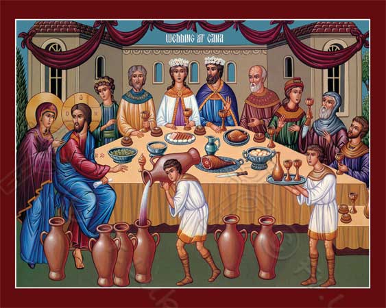 Icon of The Wedding of Cana